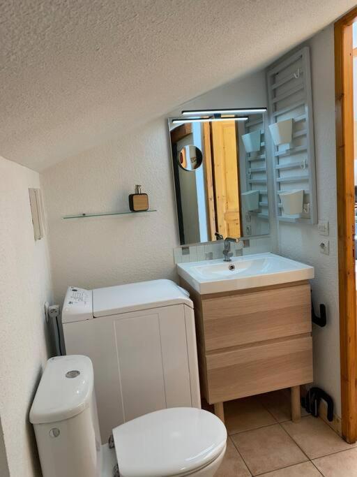 Appartement Vue Piste De Ski Praz-sur-Arly Eksteriør bilde