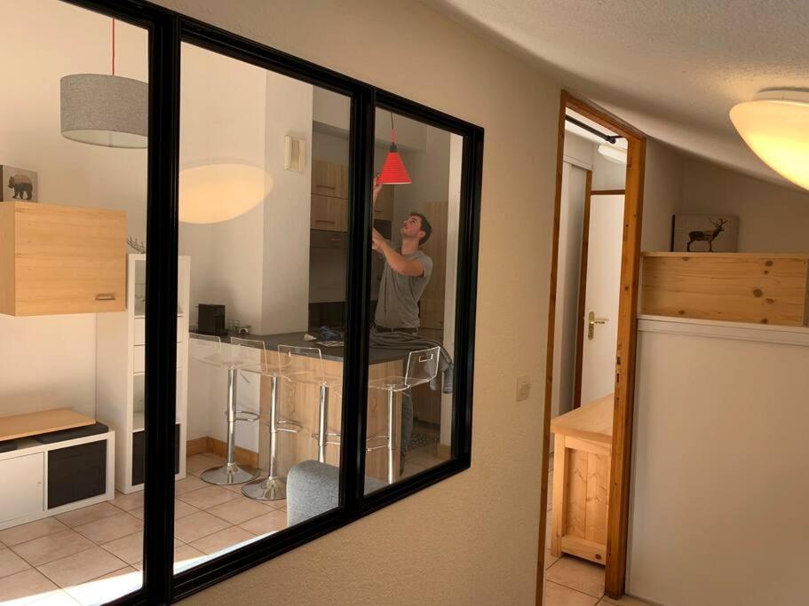 Appartement Vue Piste De Ski Praz-sur-Arly Eksteriør bilde